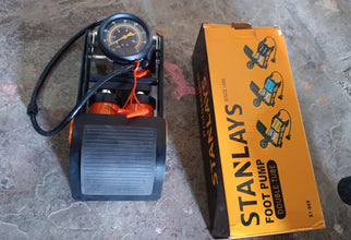 Portable High Pressure Foot Air Pump Compressor for Car and Bike